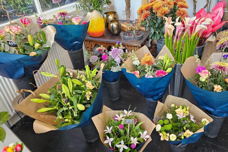 Boeketten Voorbeeld van boeketten